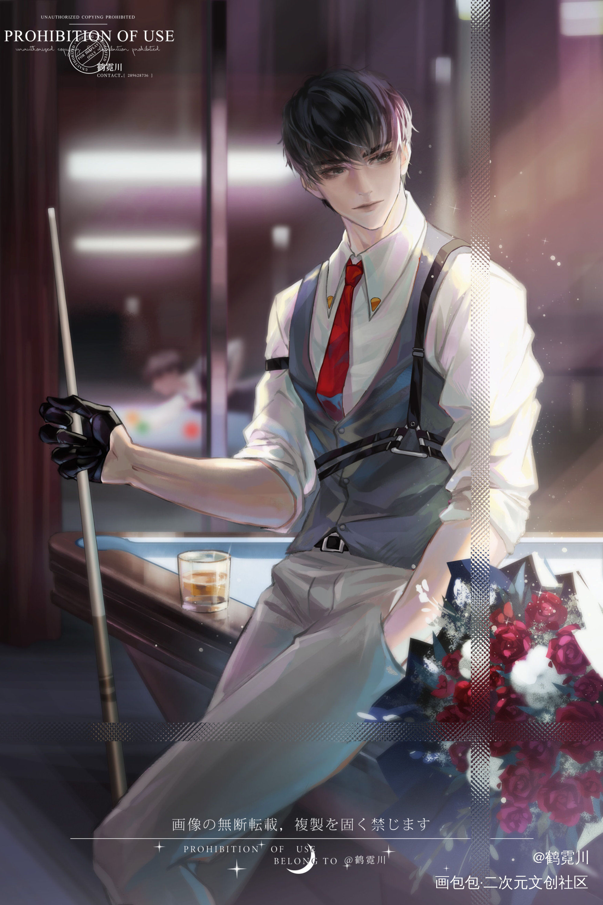 李简· Billiards_你却爱着一个傻逼188男团绘画作品