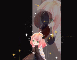 人间小可爱阿尼亚_绘画作品