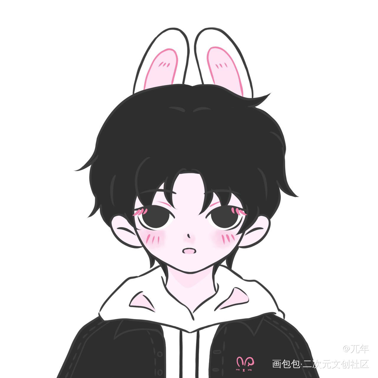 沈默季明轩q版_貌合神离绘画作品