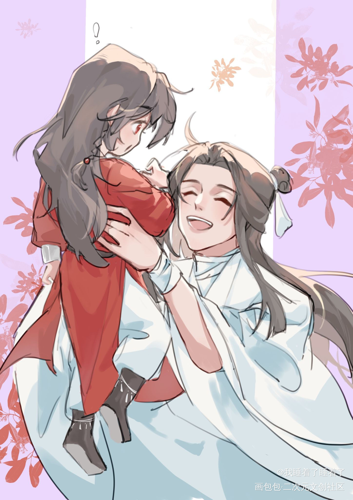 缩小的花花！_天官赐福花怜谢怜花城同人绘画作品