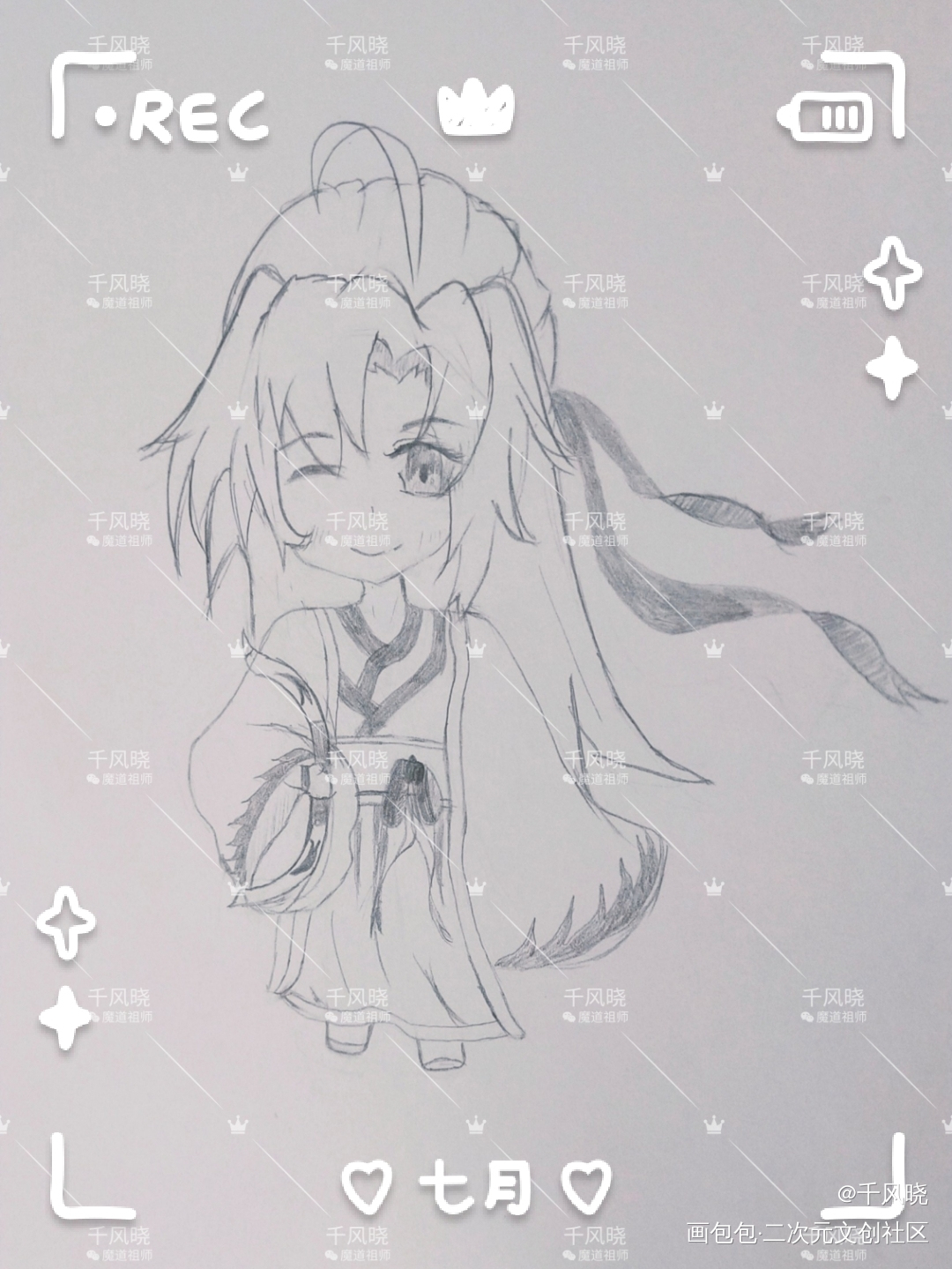 _魔道祖师绘画作品