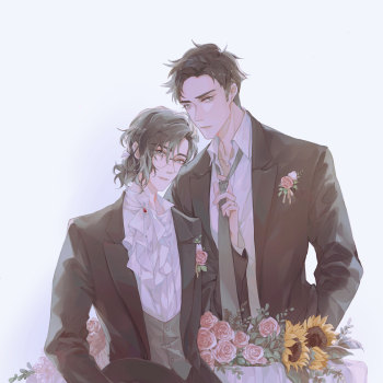 舟渡/费渡生日快乐_默读舟渡费渡骆闻舟绘画作品