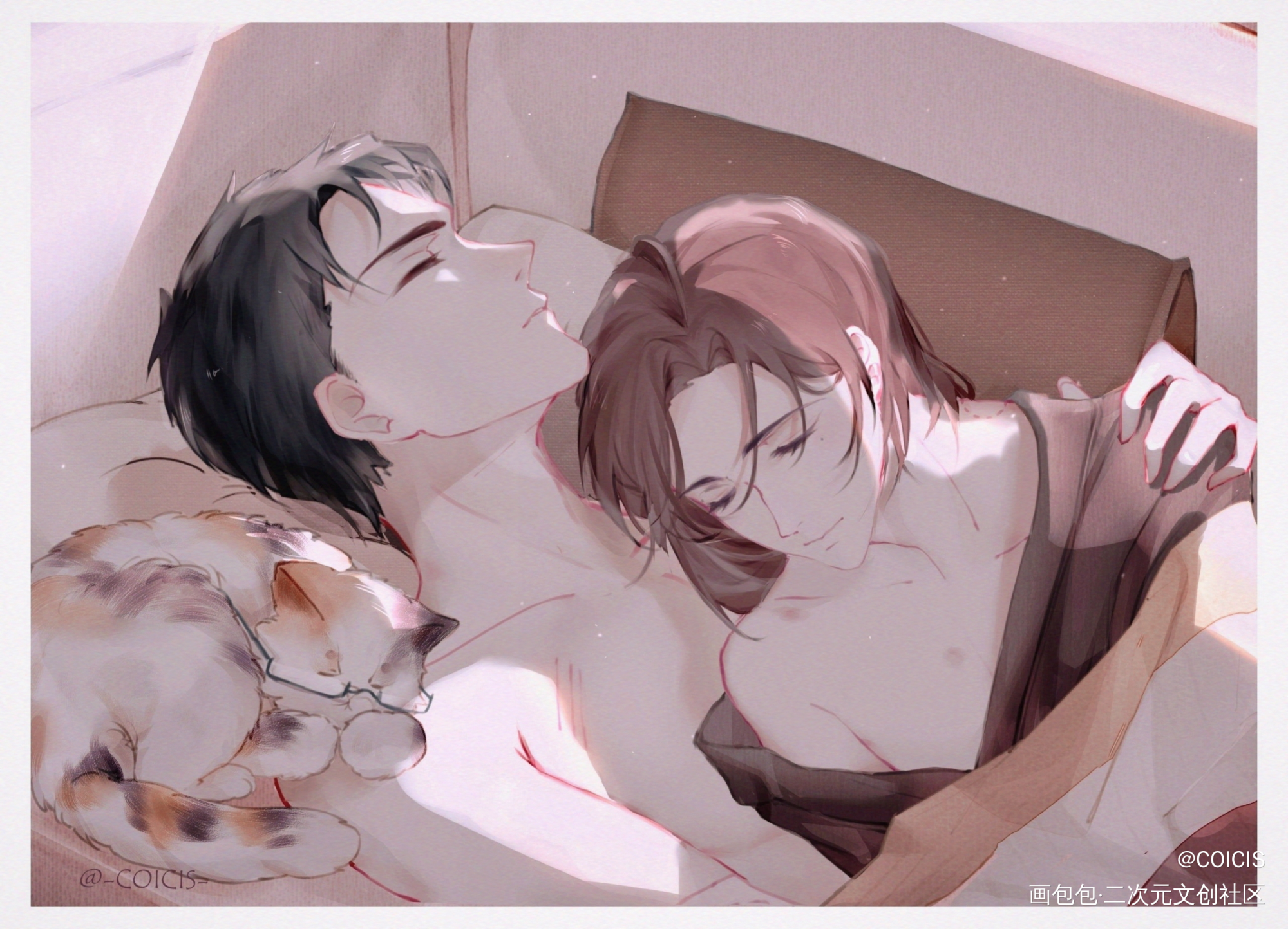 _默读舟渡费渡骆闻舟绘画作品