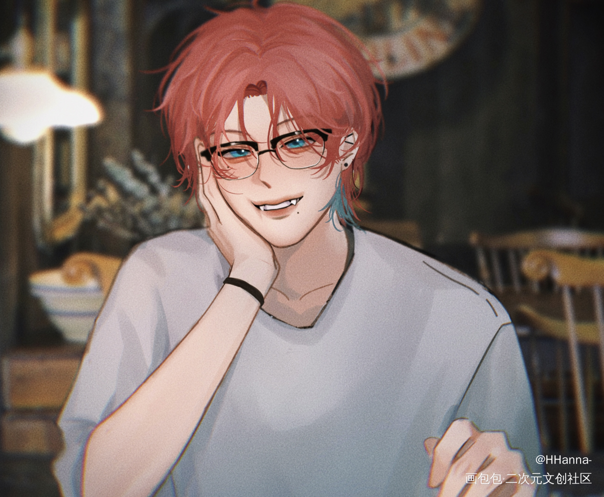 oc_摸鱼oc绘画作品