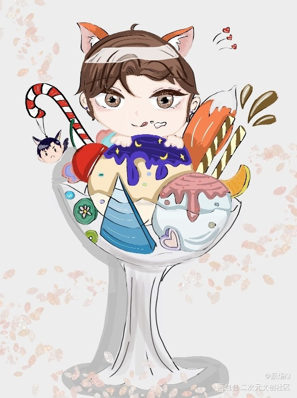顾天仙❛˓◞˂̵✧_针锋对决188男团原顾顾青裴自创绘画作品