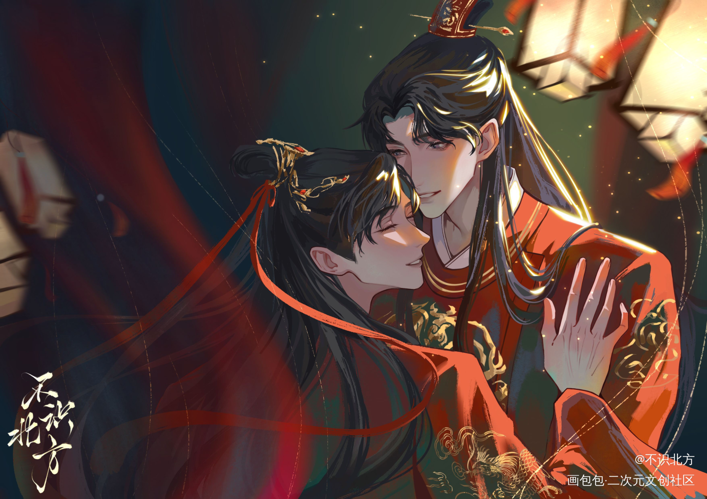 《职业替身》开文十周年_职业替身188男团晏周周翔晏明修绘画作品