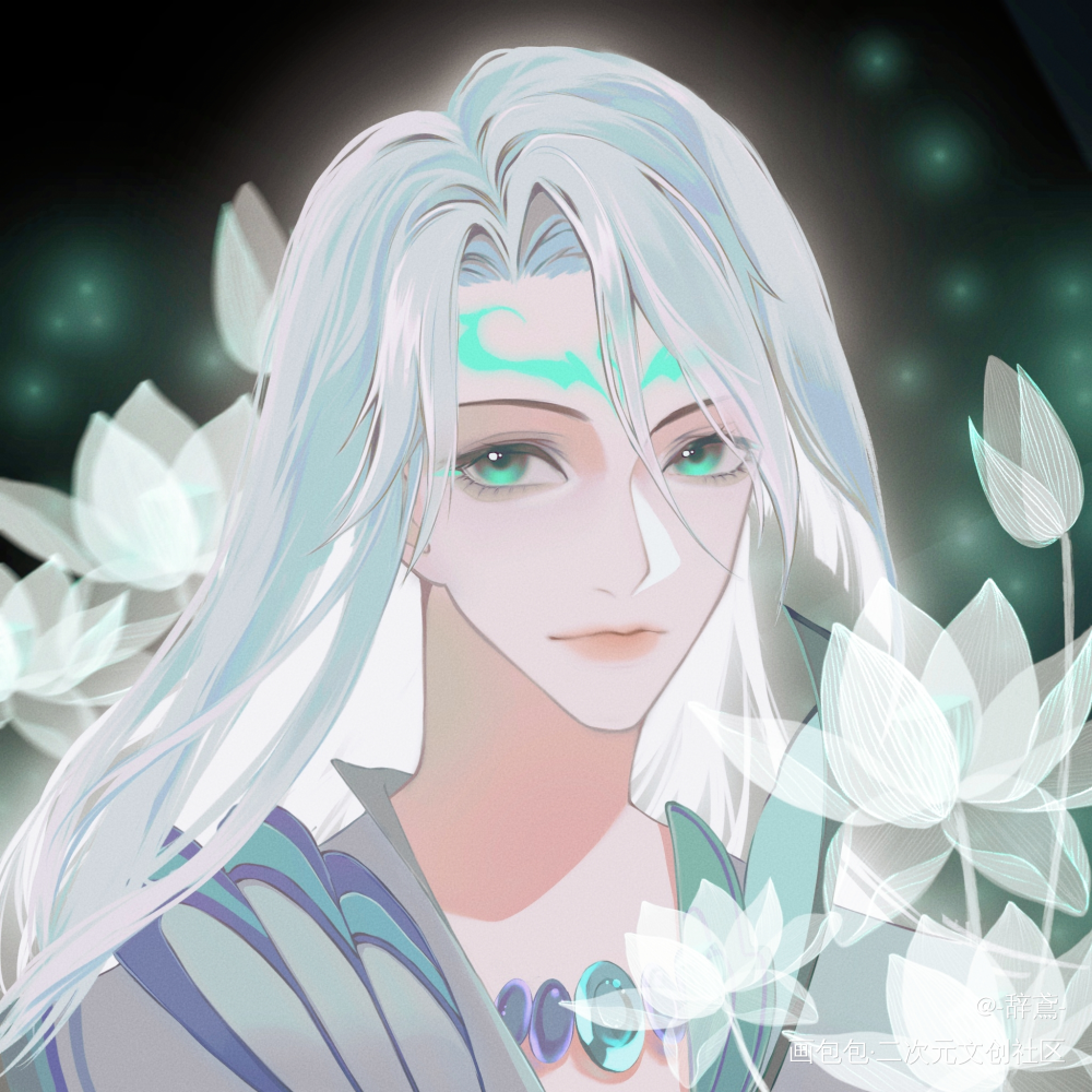 时雨天司&武陵仙君_王者荣耀头像王者荣耀诸葛亮绘画作品