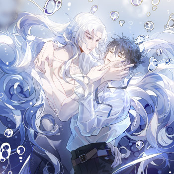 德萨罗人鱼_德萨罗人鱼为你而名深海先生绘画作品