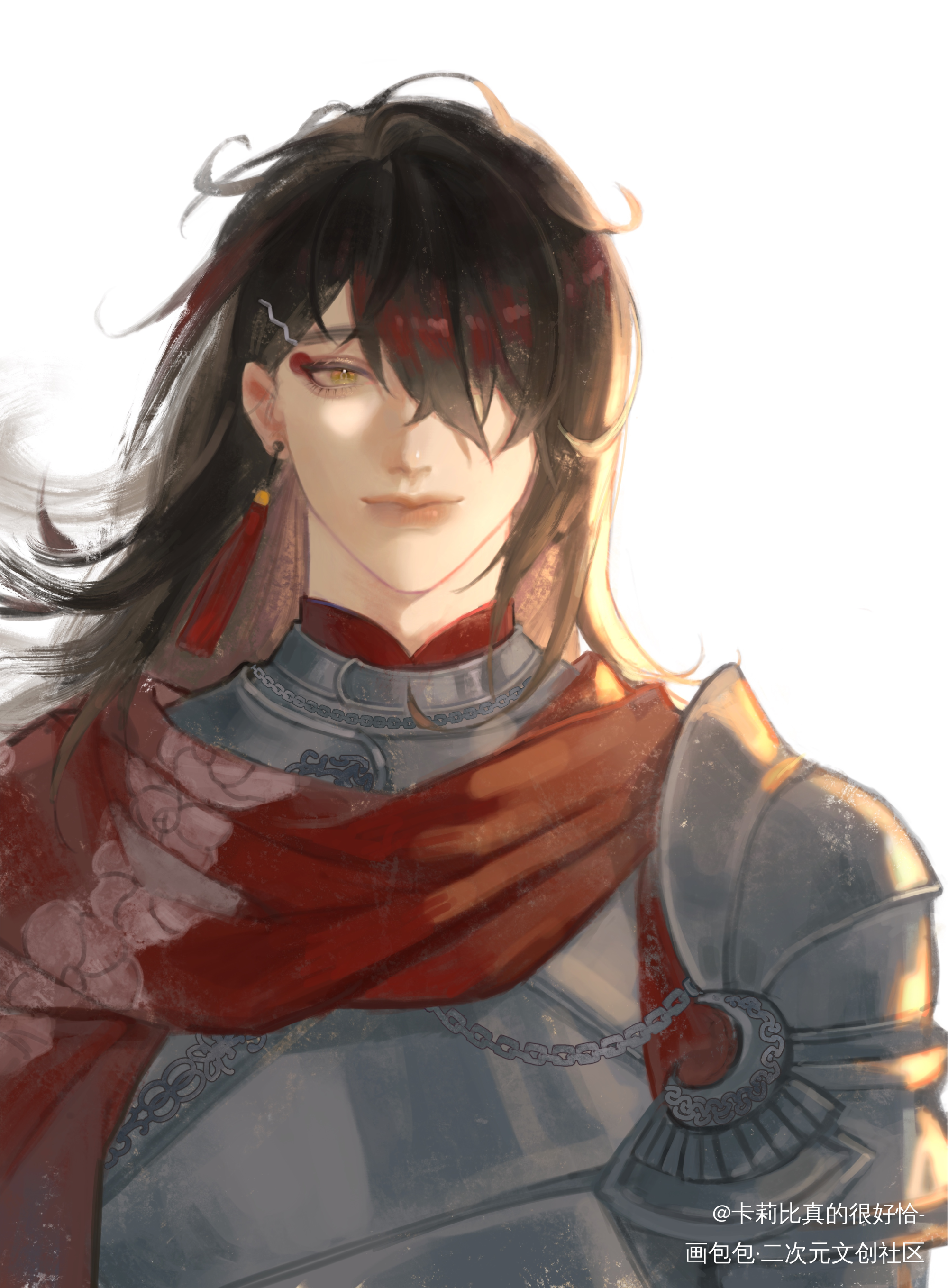 KNIGHT._虚拟主播luxiemvoxakuma绘画作品