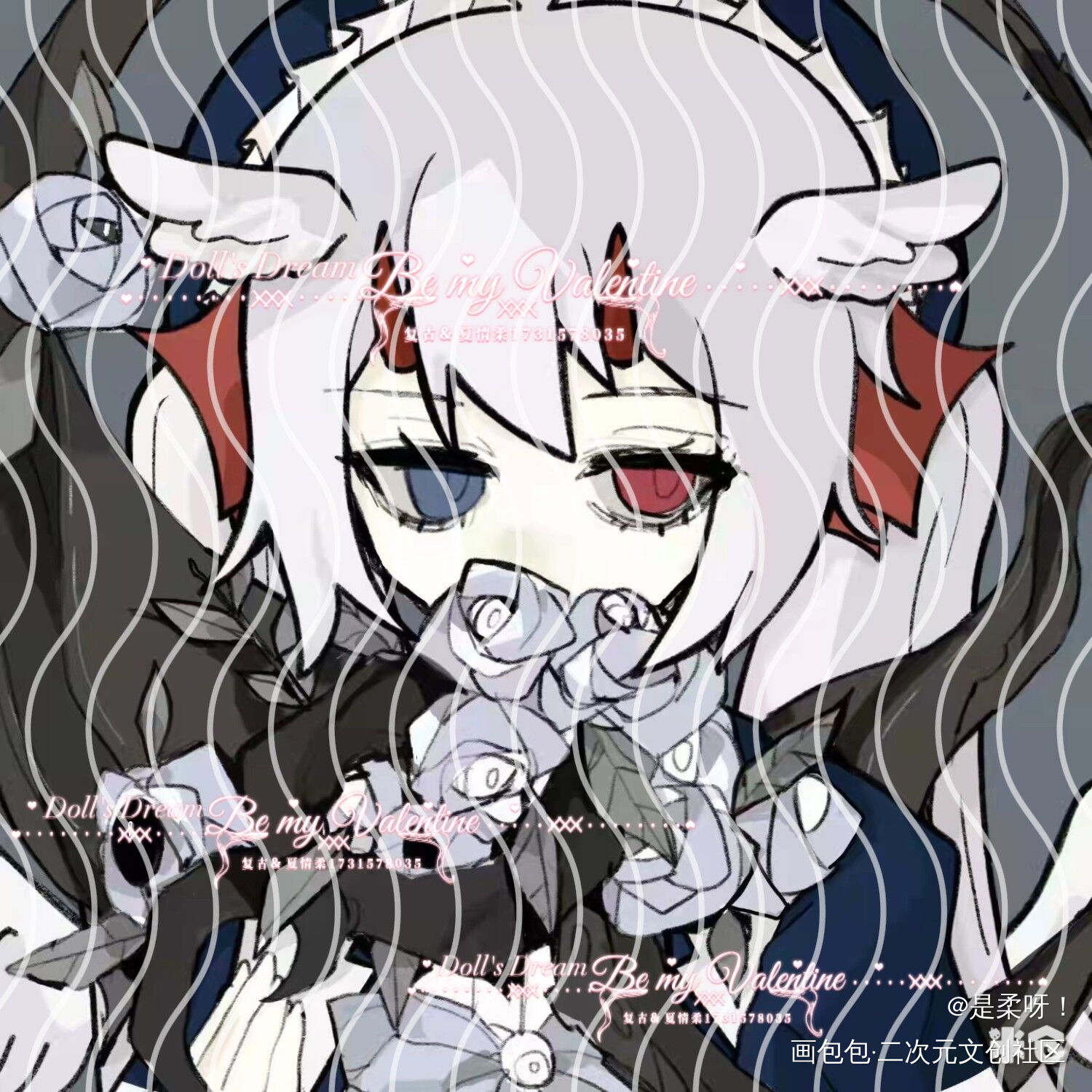 安绮_板绘涂绘画作品