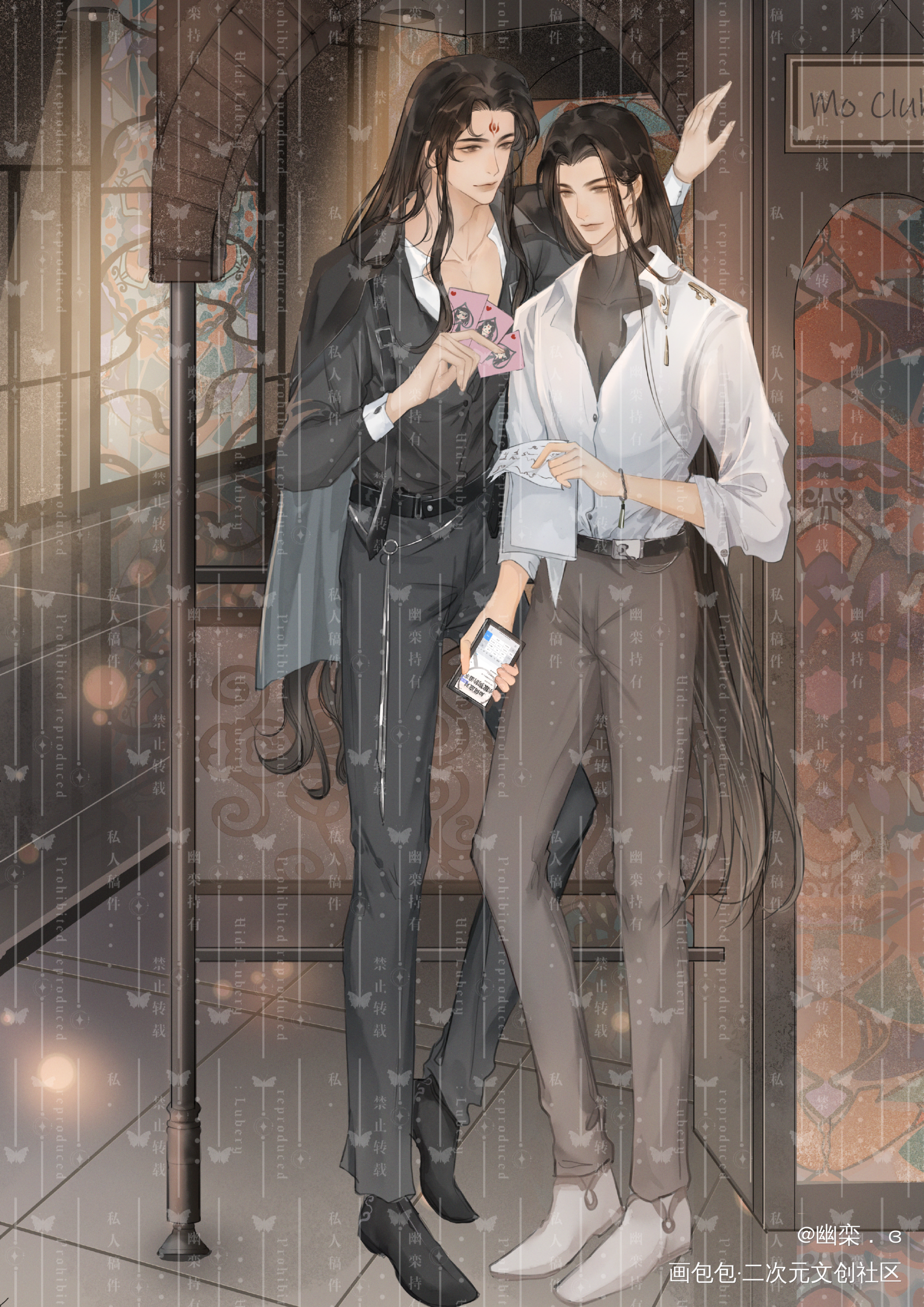 去年的“牛郎店”_人渣反派自救系统天官赐福魔道祖师绘画作品