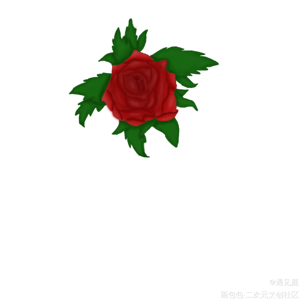 玫瑰_玫瑰绘画作品