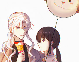 塔柳约会日常_绘画作品