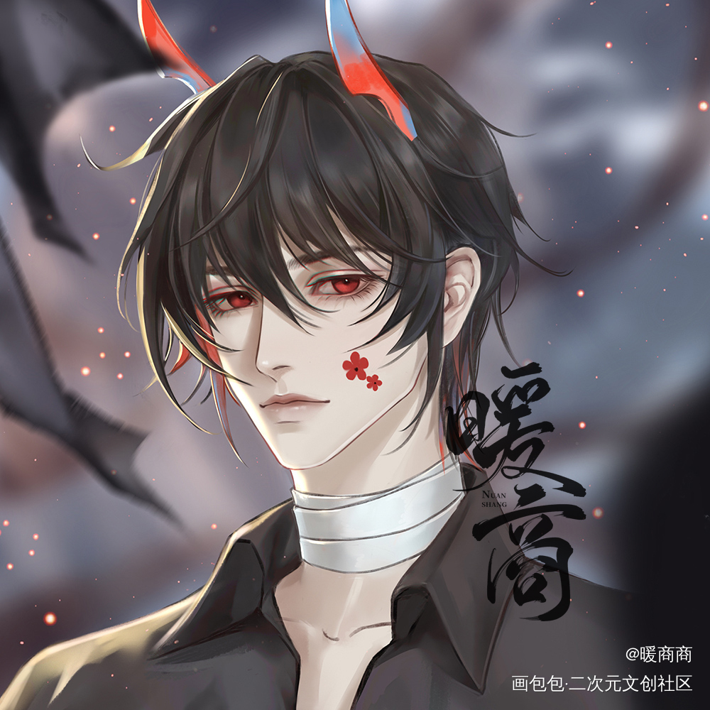 无偿头像_半厚涂我要上首推头像无偿绘画绘画作品