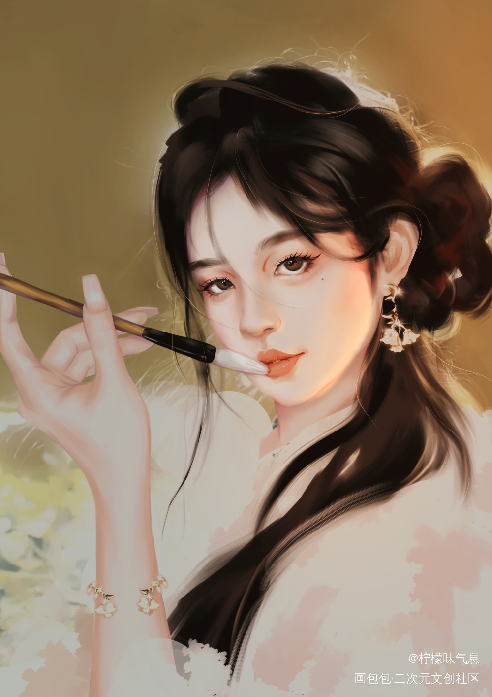 狐妖小红娘_狐妖小红娘板绘涂手绘绘画作品