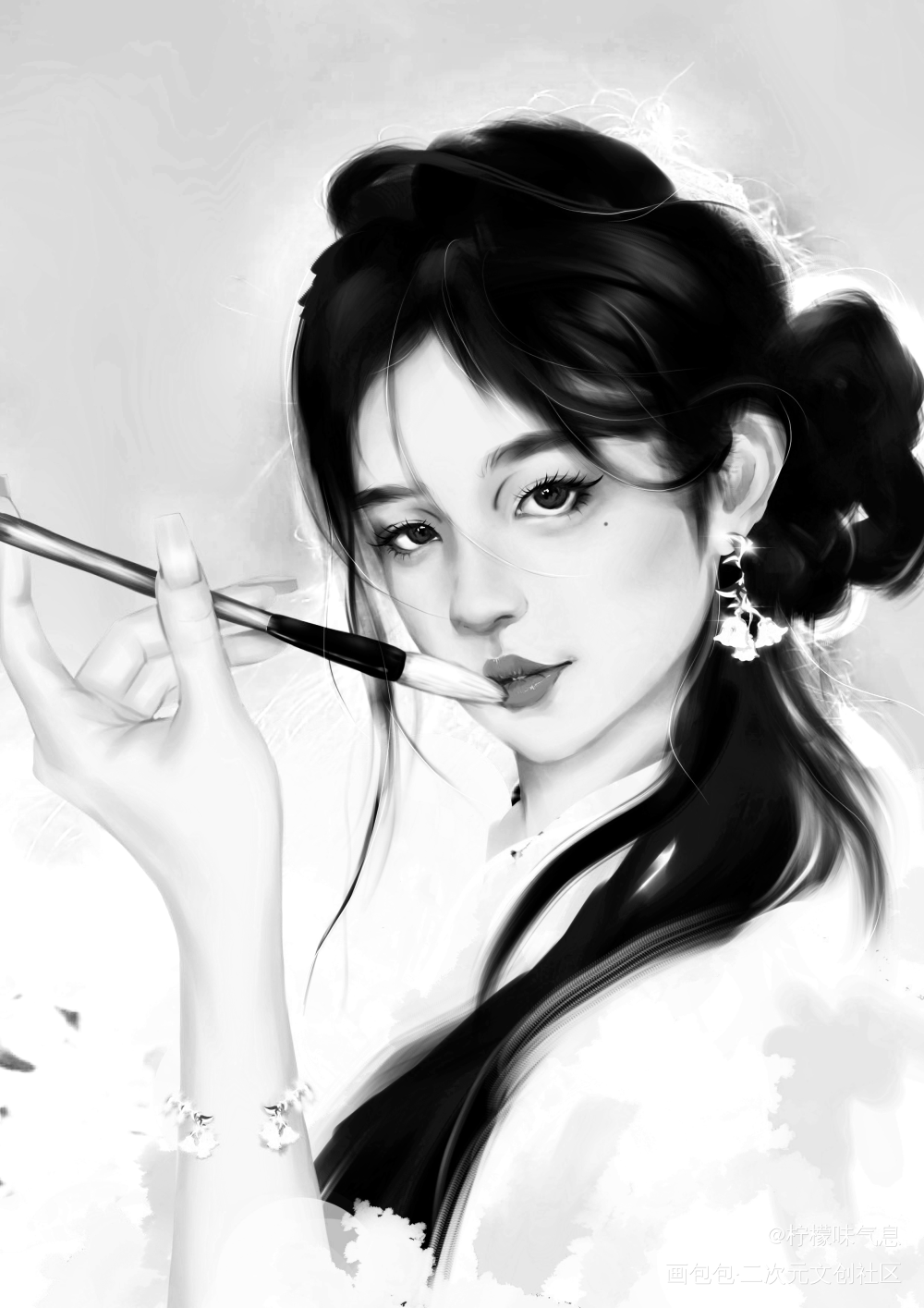 狐妖小红娘_狐妖小红娘板绘涂手绘绘画作品