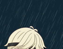 雨里看不清你的叹息_绘画作品