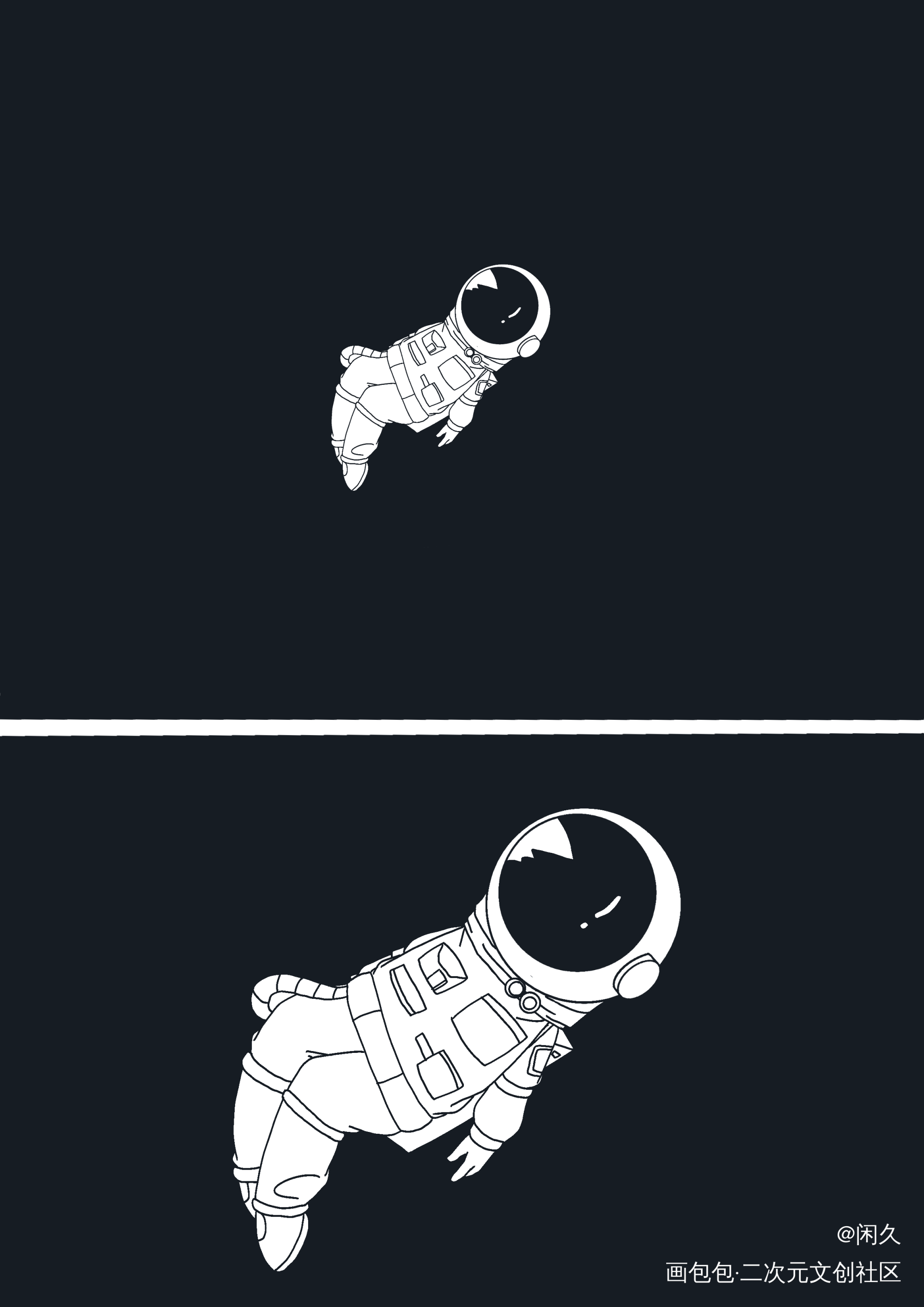 真空_光与夜之恋查理苏绘画作品