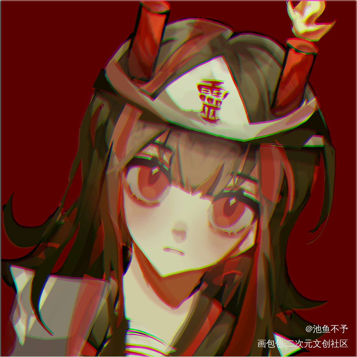 给点小心心😡😡_头像头像约稿原创头像指绘约稿oc绘画作品