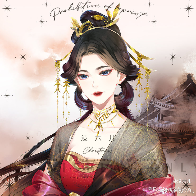神医毒妃_海报有声剧海报商稿绘画作品