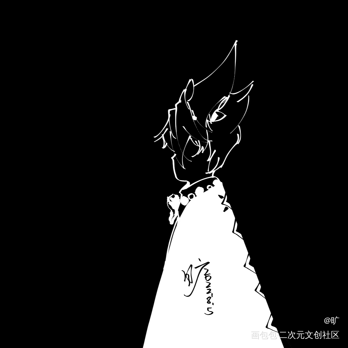 卡卡_光遇卡卡摸鱼绘画作品