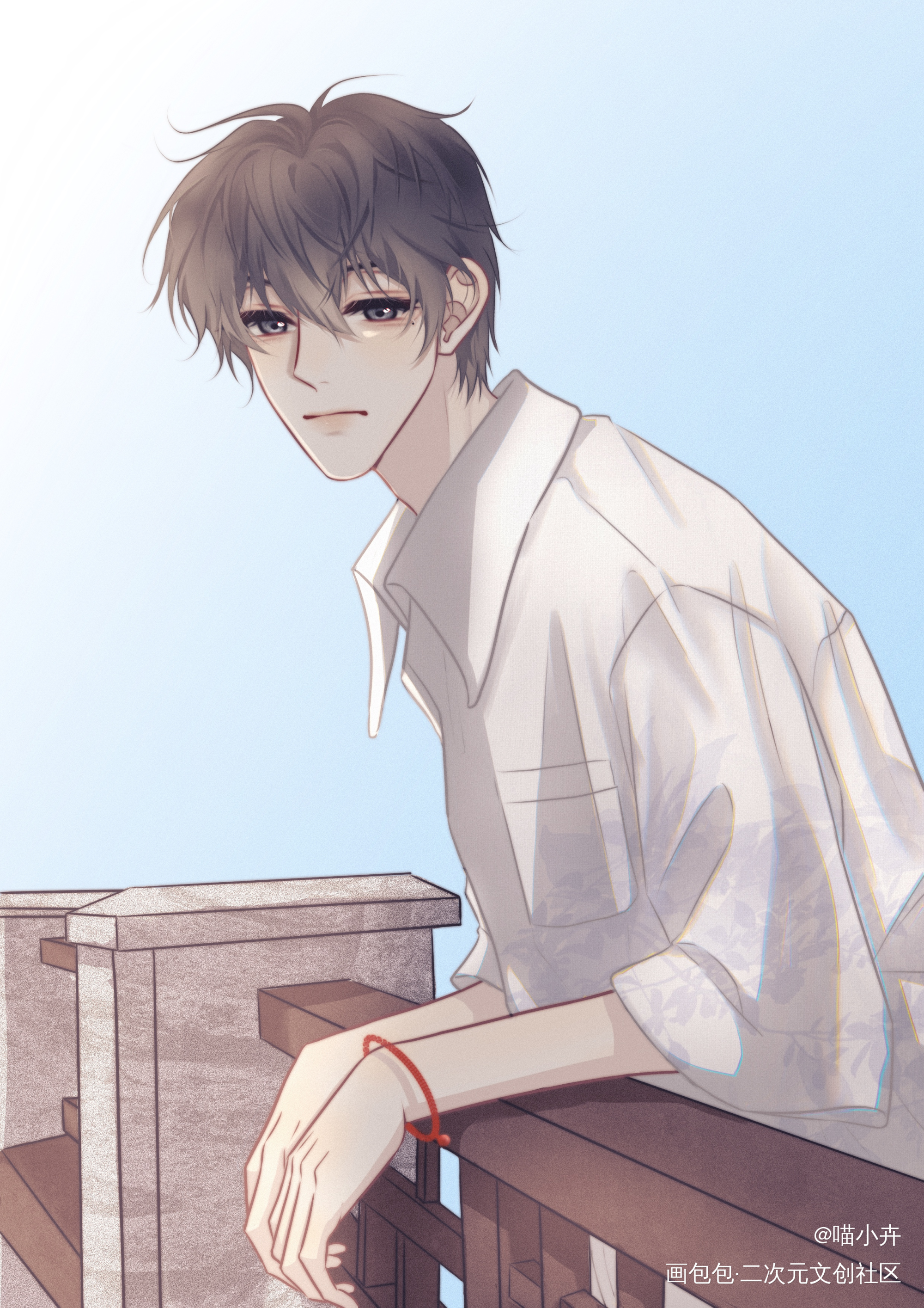 贺朝夫斯基生日快乐_伪装学渣朝俞谢俞贺朝平涂贺朝生日快乐绘画作品