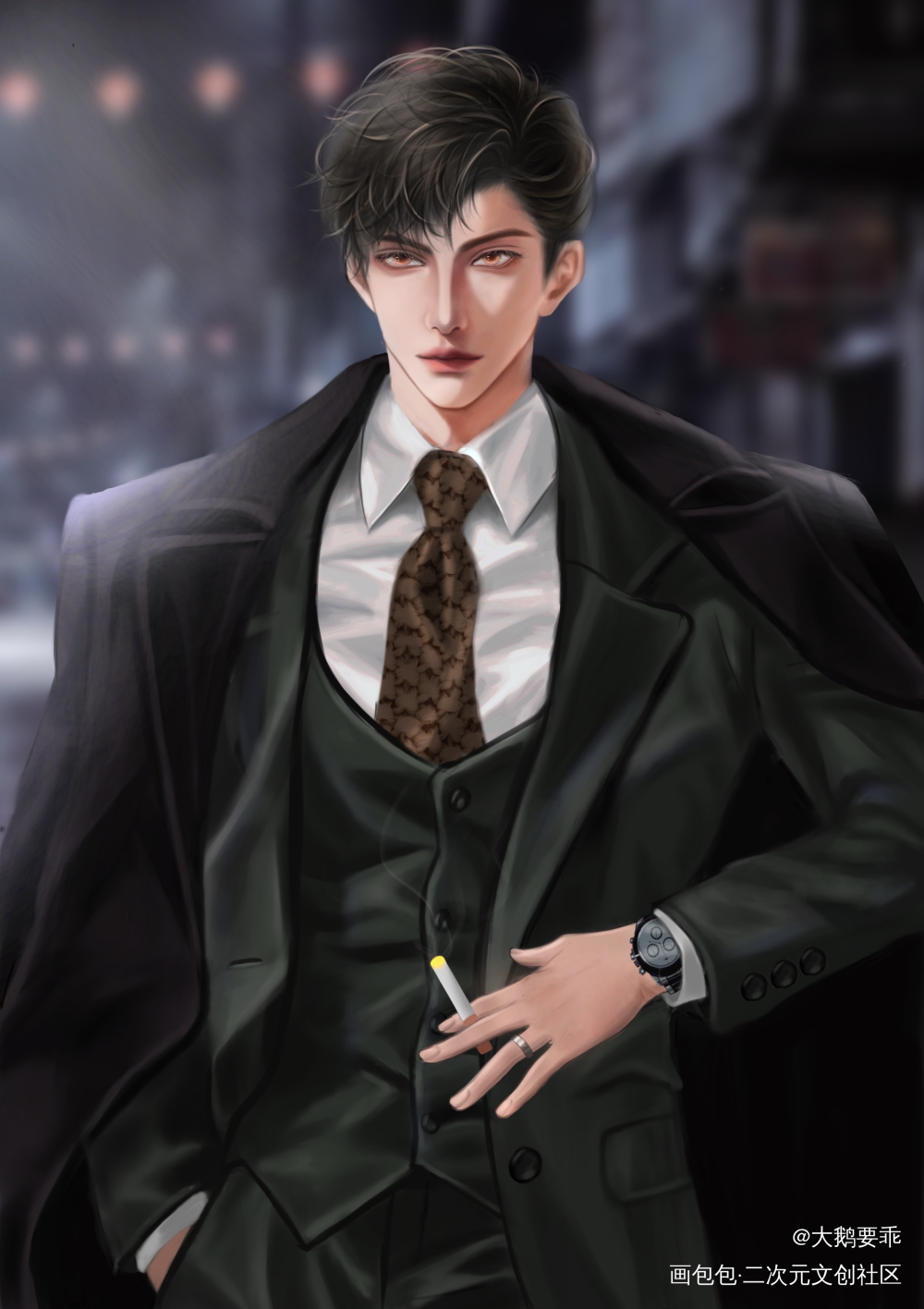 简隋英_188男团简隋英绘画作品