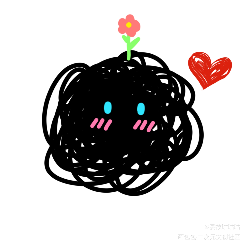 小狗线团_我在惊悚游戏里封神绘画作品