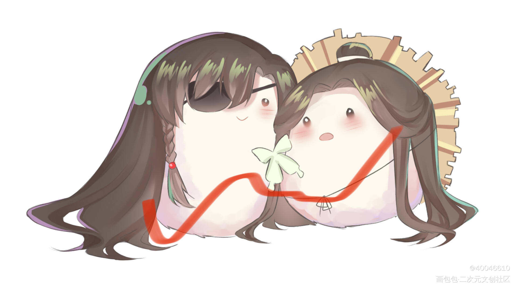 存稿_天官赐福绘画作品