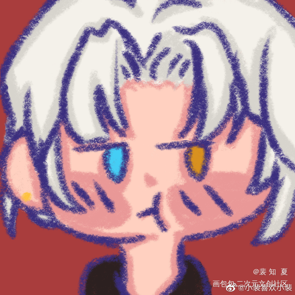 蜡笔小裴_营业悖论绘画作品