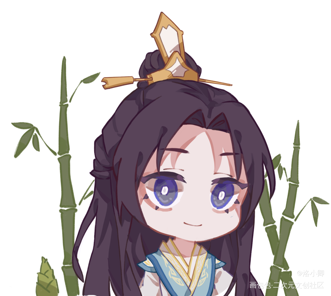 Q版沈清秋_人渣反派自救系统冰秋绘画作品