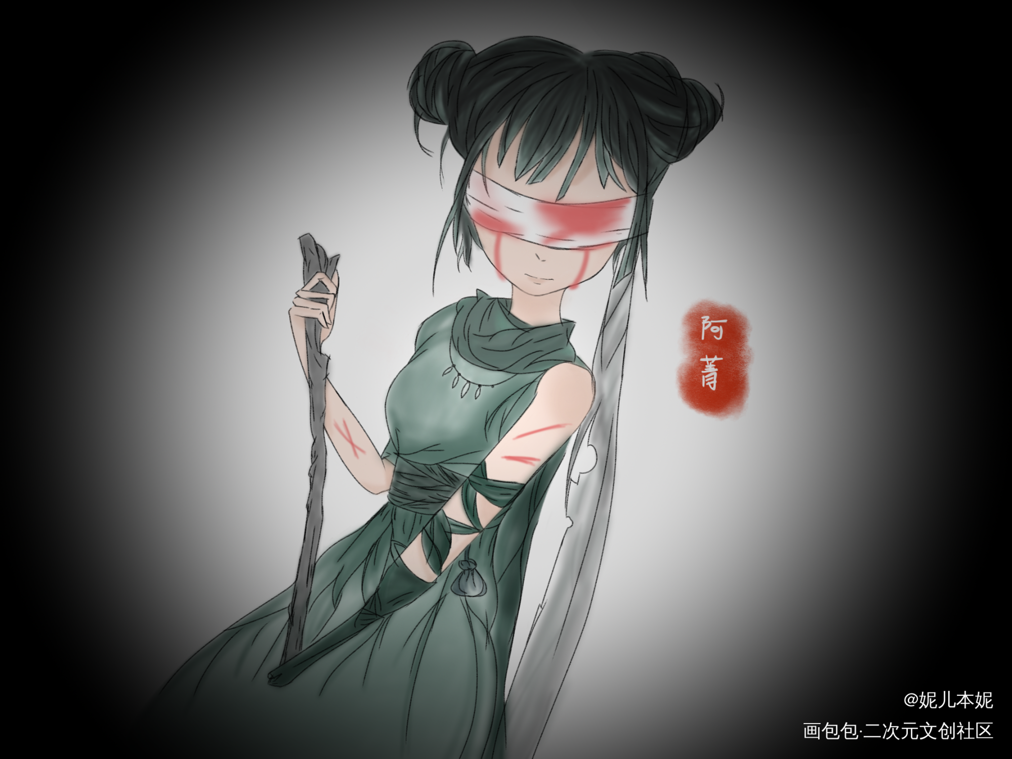 魔道祖师_魔道祖师墨香铜臭临摹绘画作品
