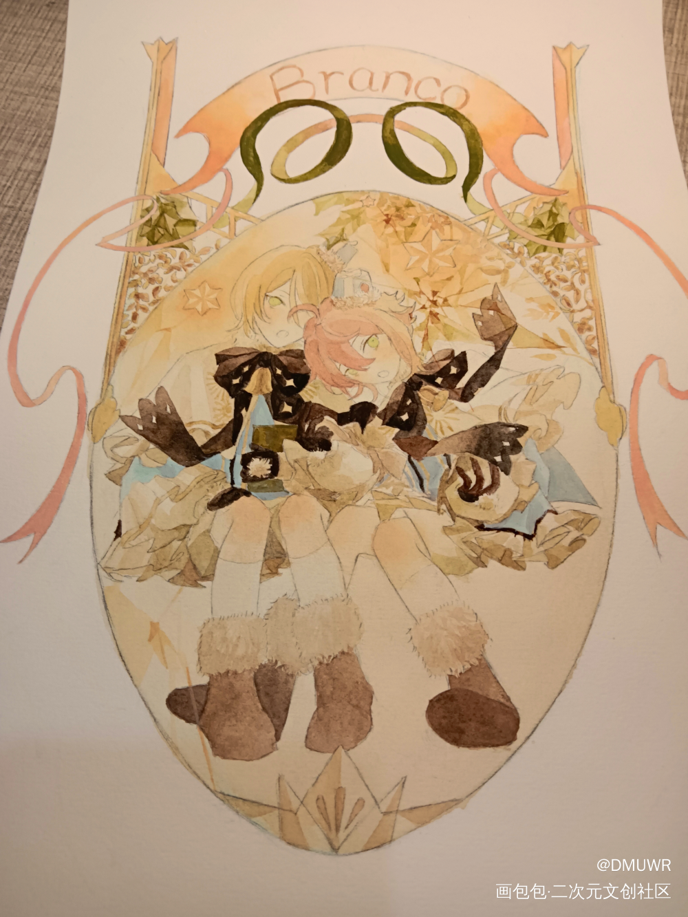 失踪人口回归_偶像梦幻祭姬宫桃李深海奏汰白鸟蓝良绘画作品