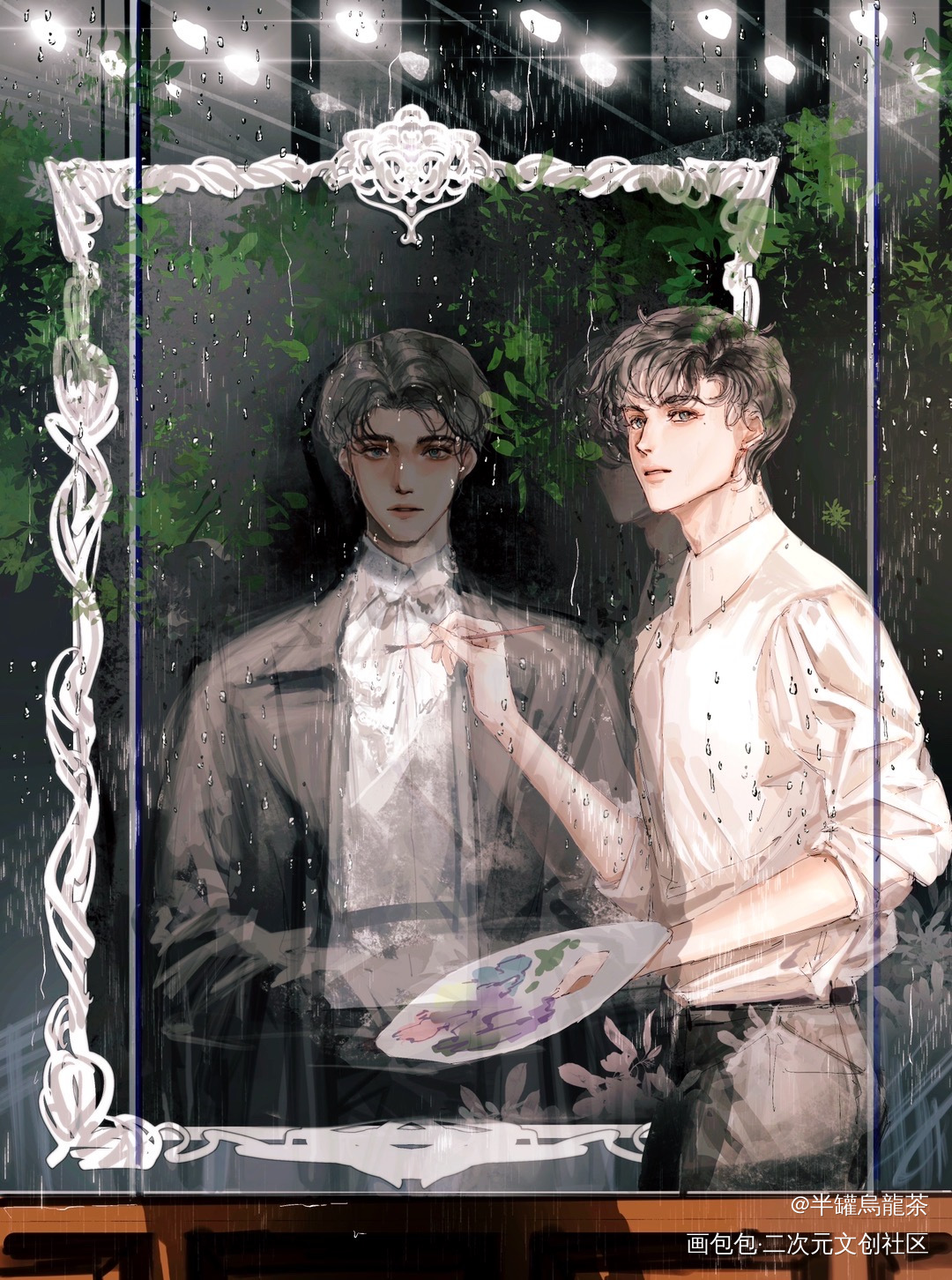 _谁把谁当真188男团妹叔绘画作品