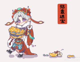 招查进宝_绘画作品