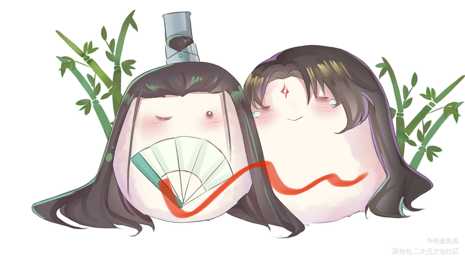存稿_人渣反派自救系统沈清秋洛冰河墨香铜臭绘画作品