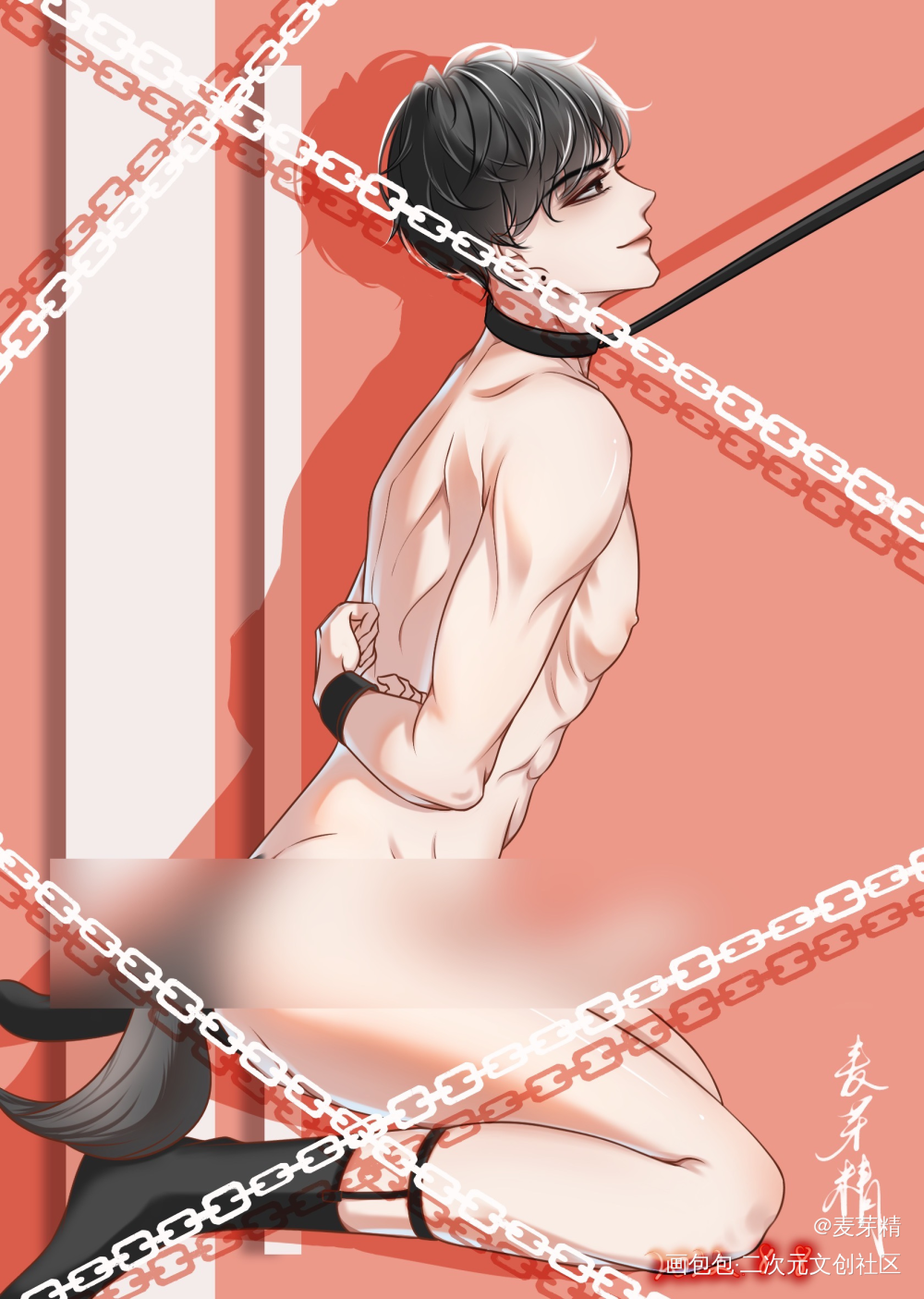 李/简_188男团李玉简隋英插画同人绘画作品
