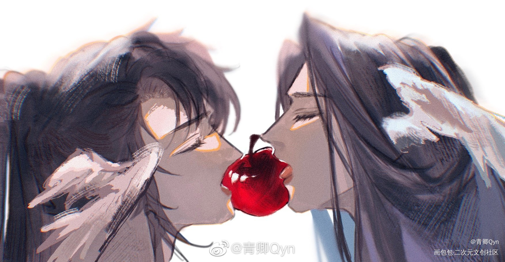 _魔道祖师忘羡绘画作品