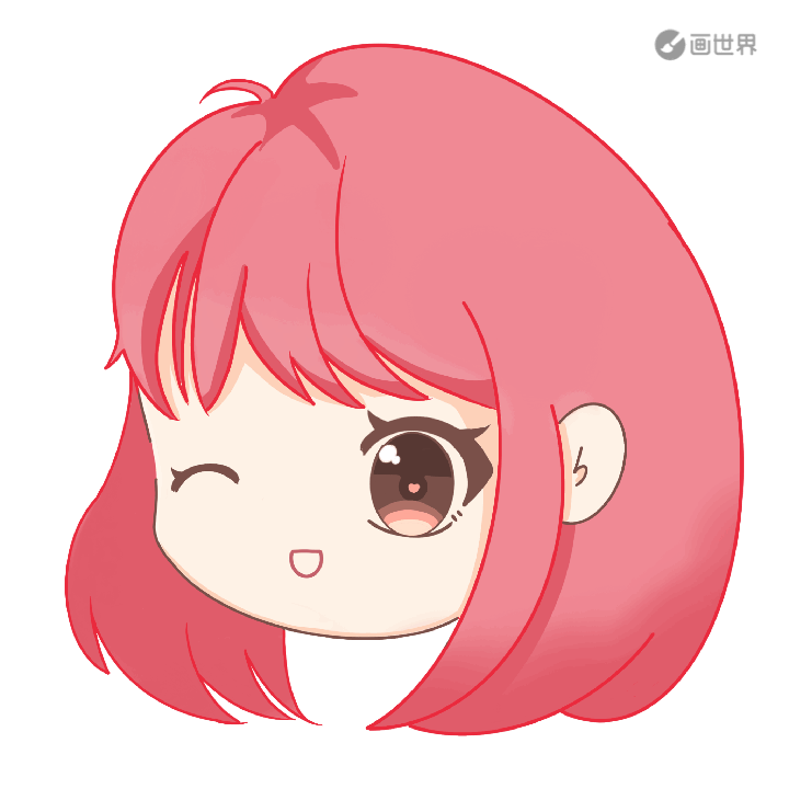 摸个鱼，这两天三次元繁忙_板绘涂摸鱼页绘画作品
