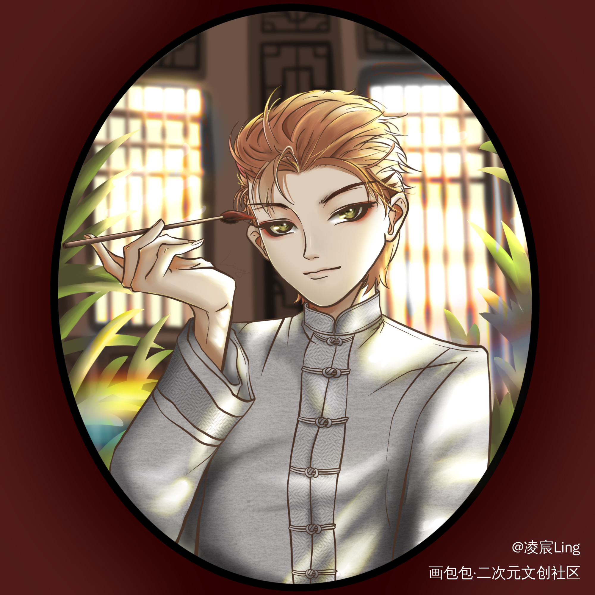 小汤圆_光与夜之恋同人光与夜之恋夏鸣星夏鸣星绘画作品