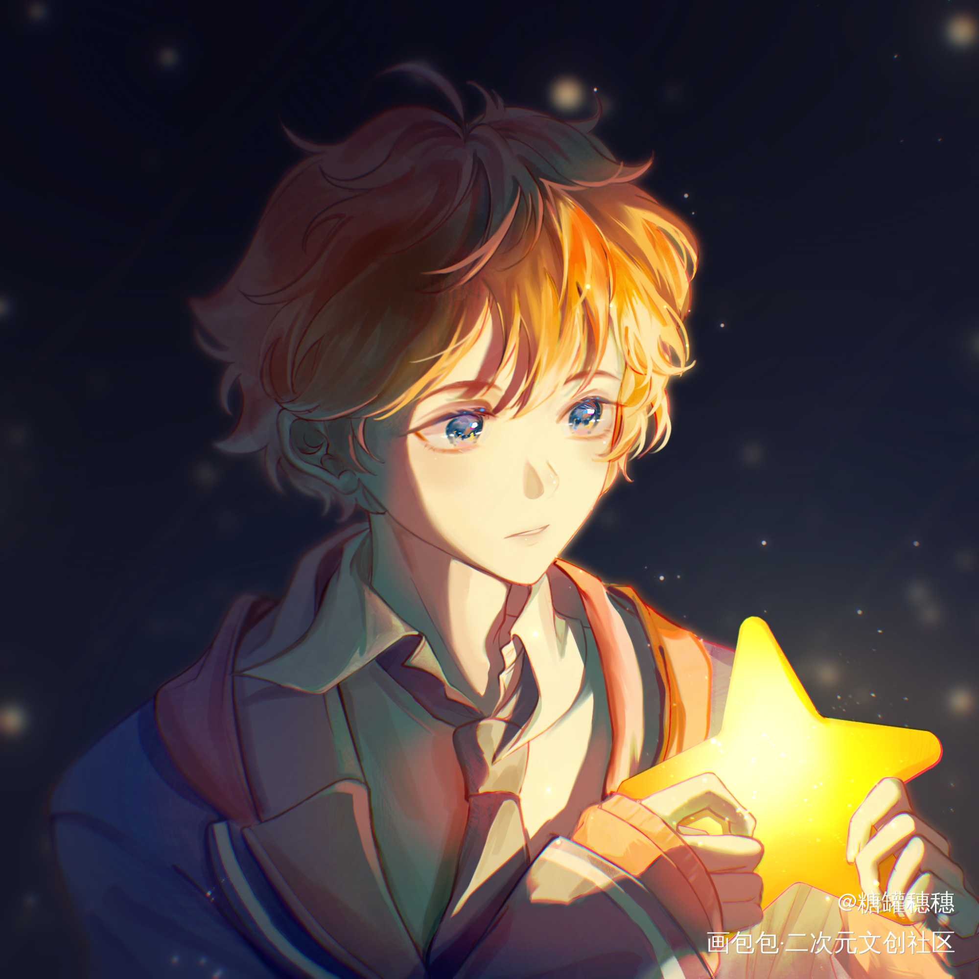 ⭐️⭐️⭐️_偶像梦幻祭明星昴流绘画作品