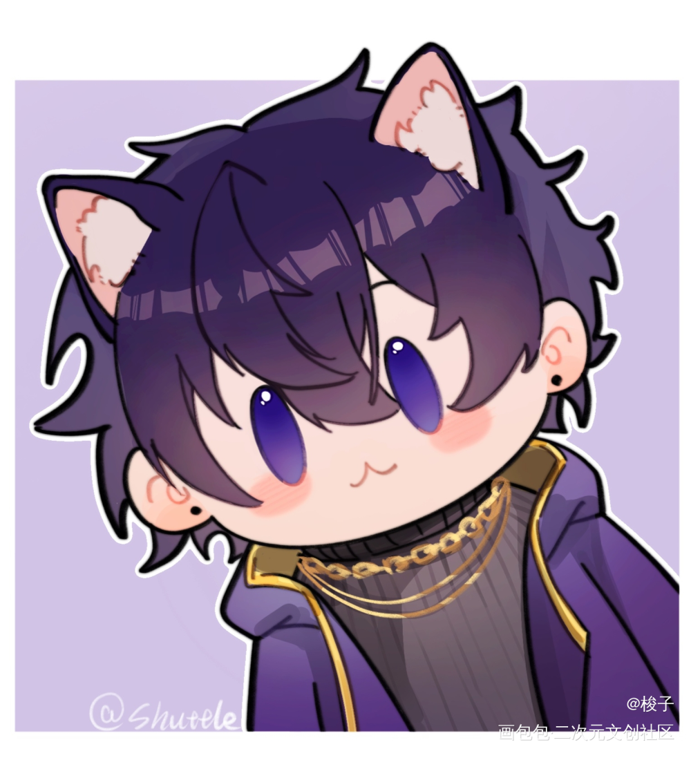 shoto(◍ ´꒳` ◍)_Q版shotoprocreateVtuber绘画作品