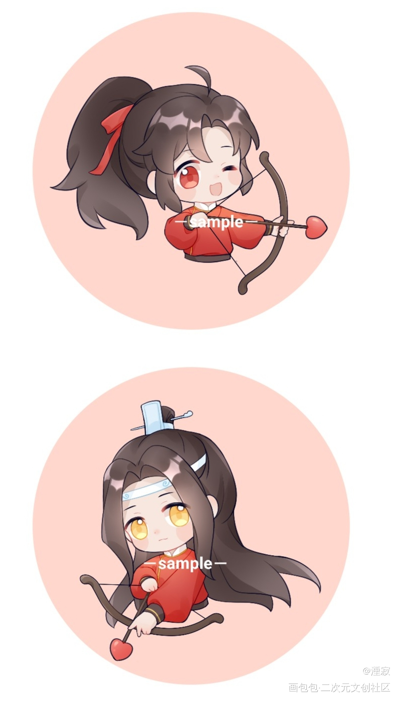 接收❤_魔道祖师忘羡绘画作品