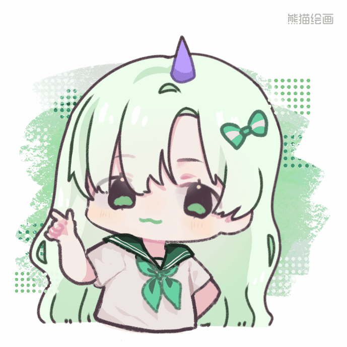 wink（动图）_Q版绘画oc绘画作品