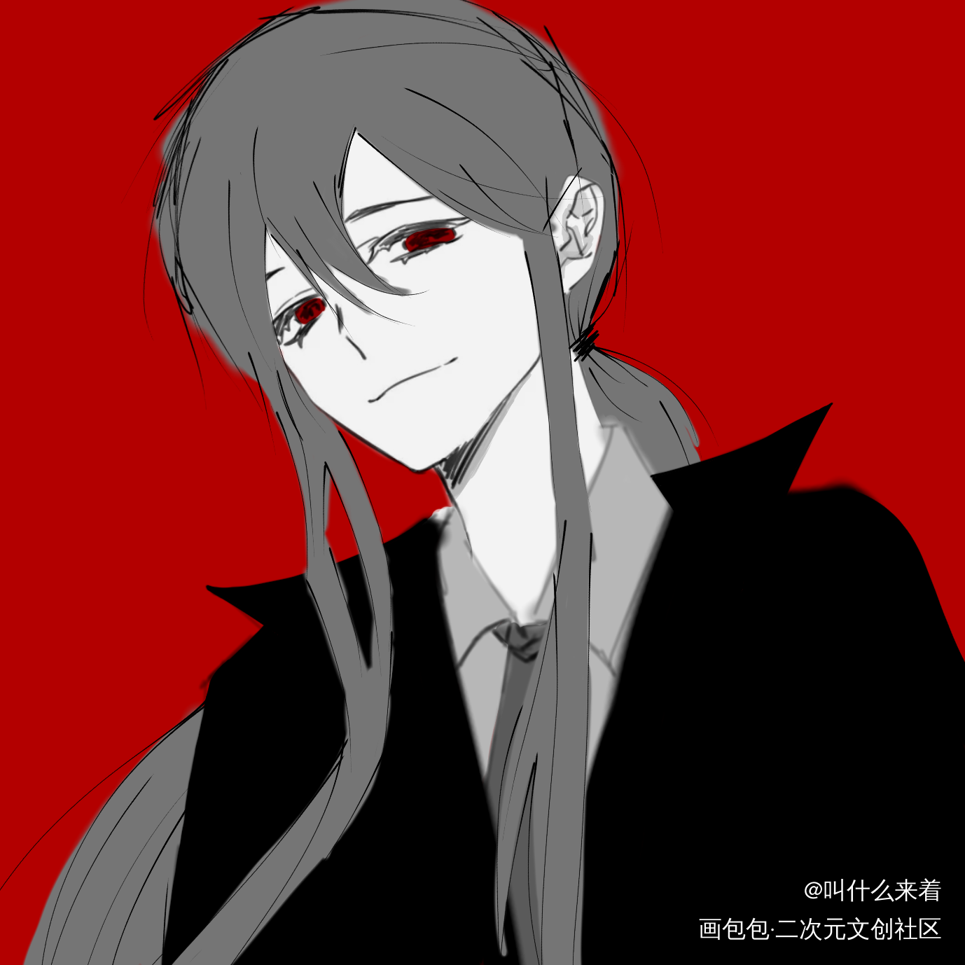 _我在惊悚游戏里封神绘画作品
