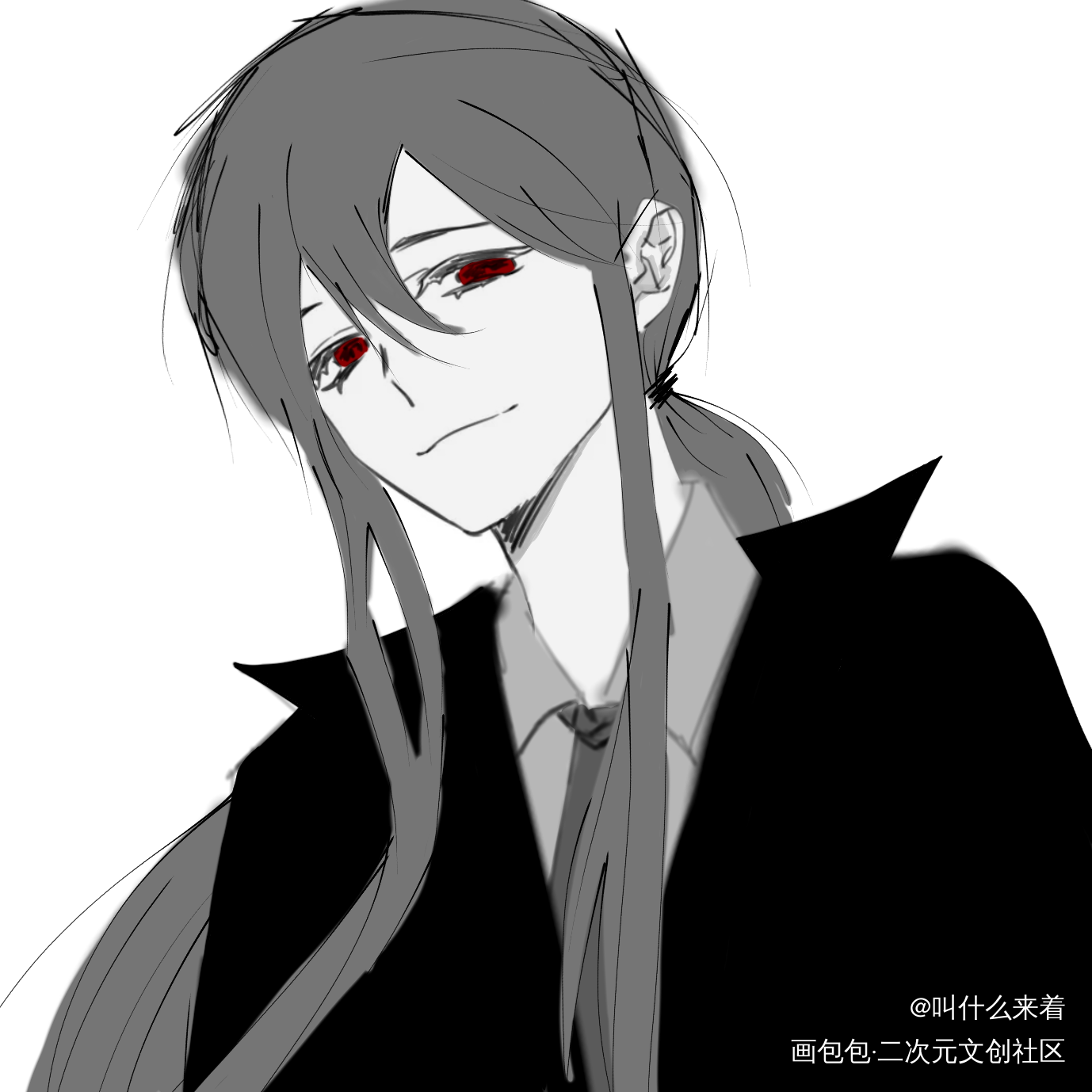 _我在惊悚游戏里封神绘画作品