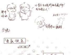 简哥生日快乐（提前_绘画作品