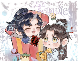 迟到的晚宁生贺啊_绘画作品