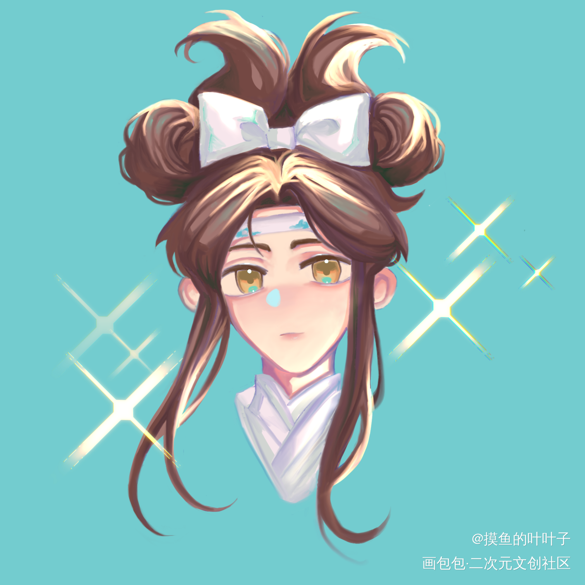 MiKu同款~_魔道祖师忘羡首推绘画作品