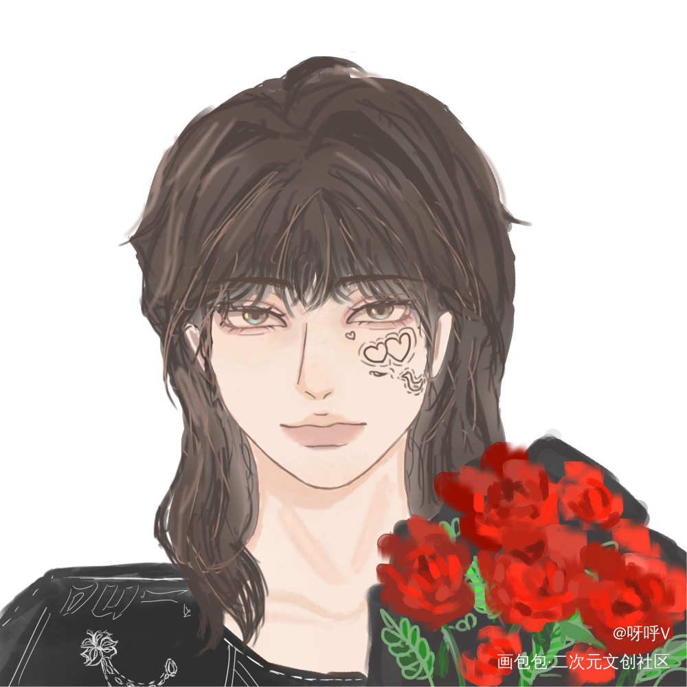 美妞_板绘涂绘画绘画作品